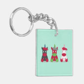 Angry Unicorns Sleutelhanger (Voorkant Links)