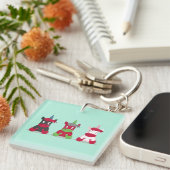 Angry Unicorns Sleutelhanger (Voorkant Rechts)