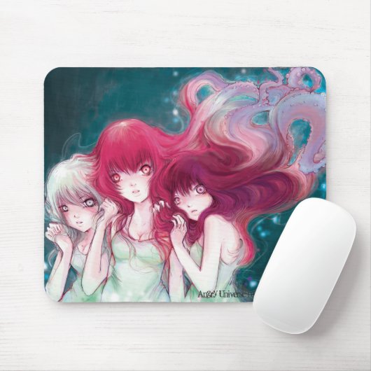 Angry Universe Mousepad Muismat (Met muis)