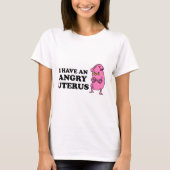 ANGRY UTERUS T-SHIRT (Voorkant)