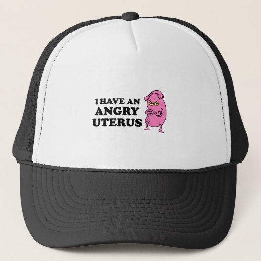 ANGRY UTERUS TRUCKER PET (Voorkant)
