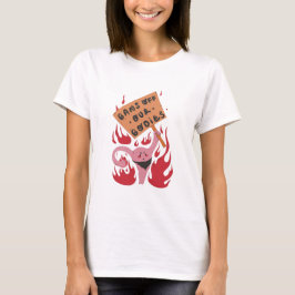 Angry Uterus verbiedt onze lichamen T-shirt