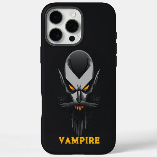 Angry Vampire Black Case-Mate iPhone Case (Achterkant)