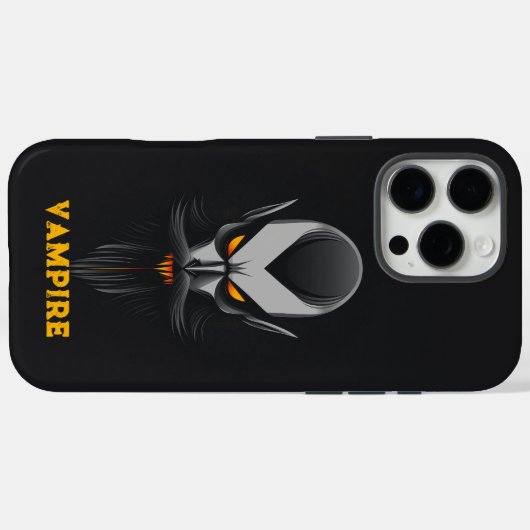Angry Vampire Black Case-Mate iPhone Case (Achterkant (horizontaal))