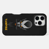 Angry Vampire Black iPhone Hoesje (Achterkant horizontaal)