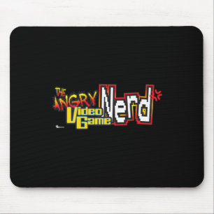 Angry Video Game Nerd Logo Premium Muismat