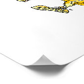 Angry Viking Baseball Player Poster (Hoek)