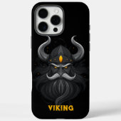 Angry Viking Black Case-Mate iPhone Case (Achterkant)