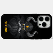 Angry Viking Black Case-Mate iPhone Case (Achterkant (horizontaal))