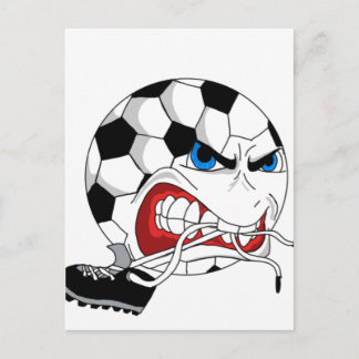 Angry Voetbal Briefkaart