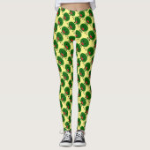 Angry Watermelon door Kenneth Yoncich Leggings (Voorkant)
