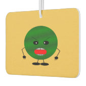 Angry Watermelon door Kenneth Yoncich Luchtverfrisser (Links)