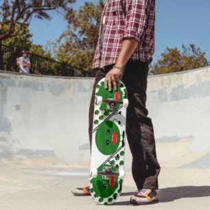 Angry Watermelon door Kenneth Yoncich Persoonlijk Skateboard