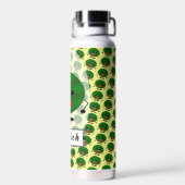 Angry Watermelon door Kenneth Yoncich Waterfles (Achterkant)