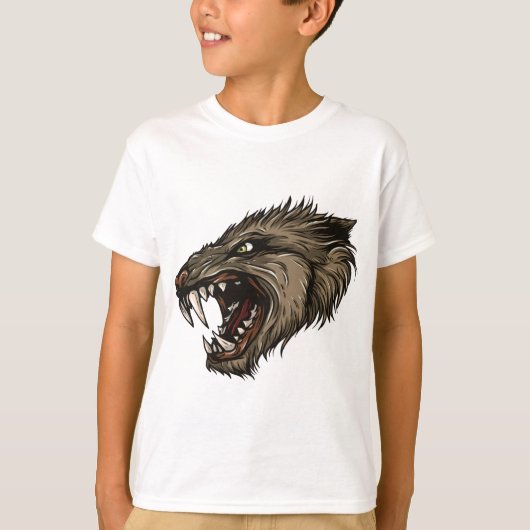 Angry Werewolf T-shirt (Voorkant)