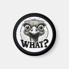 "Angry What Emu" Magnet