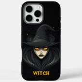 Angry Witch Black Case-Mate iPhone Case (Achterkant)