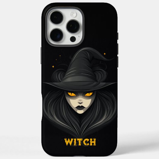 Angry Witch Black Case-Mate iPhone Case (Achterkant)