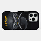 Angry Wizard Black iPhone Hoesje (Achterkant horizontaal)