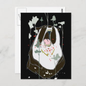 Angry Woebots "Pocket Full of Monsters" Briefkaart (Voorkant / Achterkant)