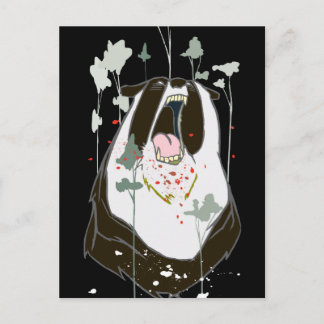 Angry Woebots "Pocket Full of Monsters" Briefkaart