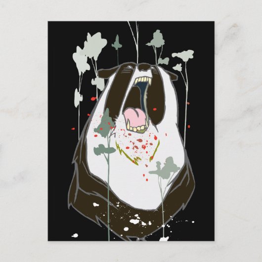 Angry Woebots "Pocket Full of Monsters" Briefkaart (Voorkant)