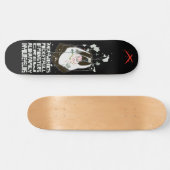 Angry Woebots "Pocket Full of Monsters" Skateboard (Horizontaal)