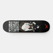 Angry Woebots "Pocket Full of Monsters" Skateboard (Horizontaal)