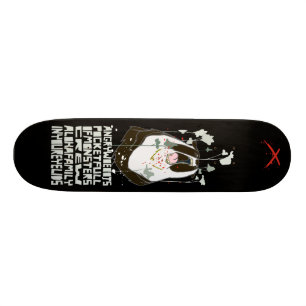 Angry Woebots "Pocket Full of Monsters" Skateboard