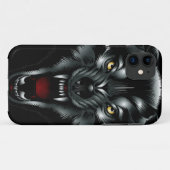 Angry Wolf Face iPhone 5 Hoesje (Achterkant (horizontaal))