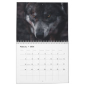 Angry Wolf Forest Kalender (Feb 2026)