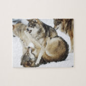 Angry Wolf Puzzle Legpuzzel (Horizontaal)