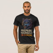 Angry Wolf T-shirt (Voorkant volledig)
