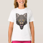 Angry Wolf T-shirt (Voorkant)