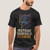 Angry Wolf T-shirt (Voorkant)