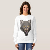 Angry Wolf Trui (Voorkant volledig)