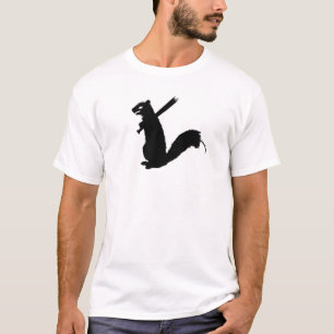 Angry Zombie Squirrel Collectie T-shirt