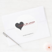 Angrybiwear Ronde Sticker (Envelop)