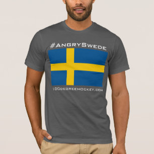 #AngrySwede T-shirt (Donker)