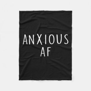 Angst Angst Paniek Stress Psychische Gezondheid Aw Fleece Deken