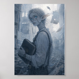 Angst / Archivar / Bibliotheekposter Poster