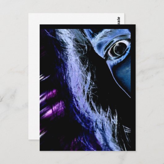 Angst Briefkaart (Voorkant / Achterkant)