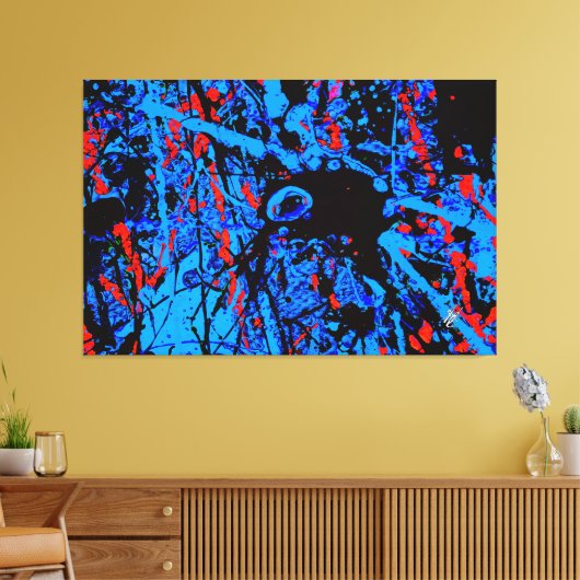 Angst Canvas Afdruk (Insitu (Woonkamer))
