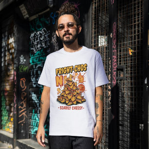 Angst-chos Halloween Spooky Nacho Joke Food Pun Tri-Blend Shirt