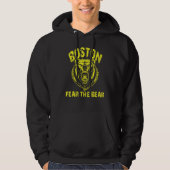 Angst dat de Beer Hockey op de hoogte is van Bosto Hoodie (Voorkant)