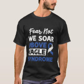 Angst dat we niet boven het Eagle-syndroom zweven T-shirt (Voorkant)