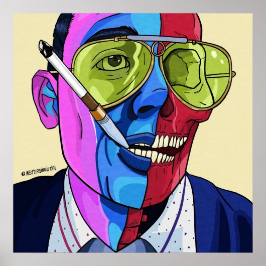 Angst en afkeer in Las Vegas Poster (Voorkant)