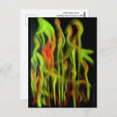 Angst en ongeloof briefkaart (Voorkant / Achterkant)