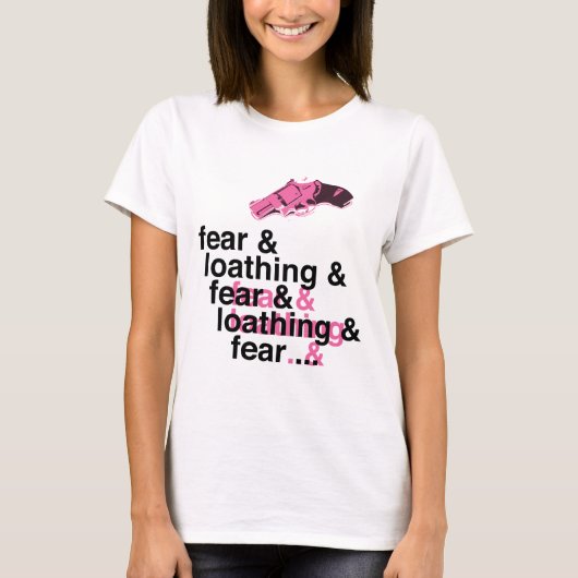 Angst en verlies t-shirt (Voorkant)