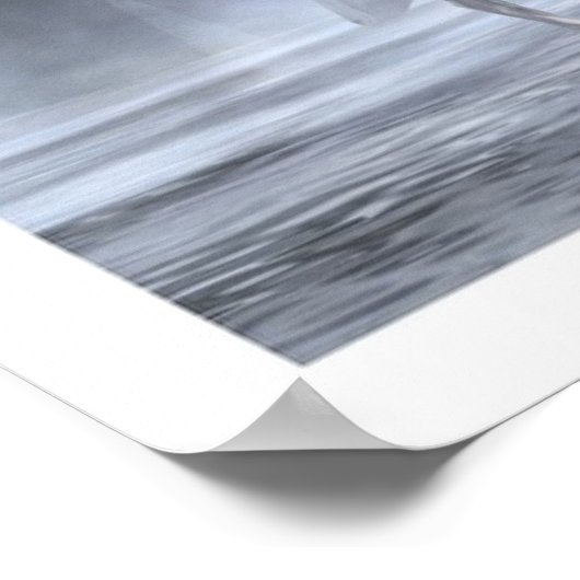 Angst Geen aambeeld Poster (Hoek)